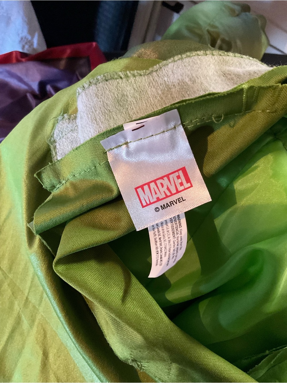Hulk Muscle Adult Costume - Picture 6 of 8